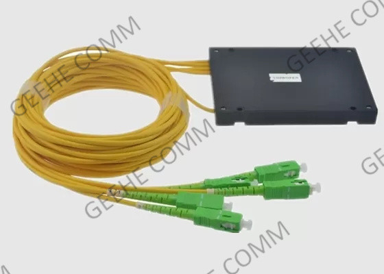 Separatore del cavo a fibre ottiche del contenitore PON di ABS di singolo modo 1x4