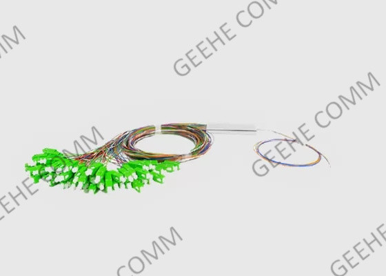 50:50 del rubinetto del separatore della fibra di singolo modo dello Sc APC di 900um Blockless 1×64