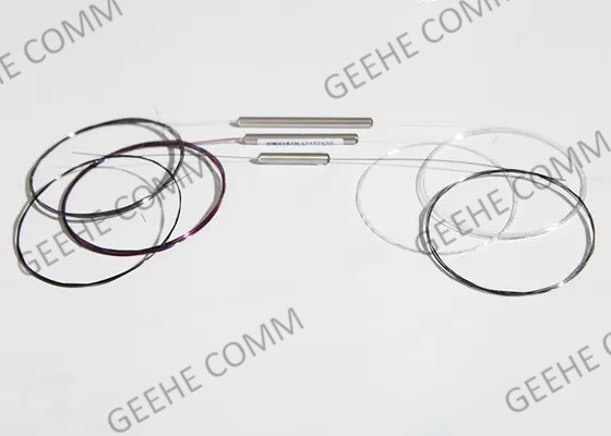 Accoppiatore d'acciaio del cavo a fibre ottiche della metropolitana 3×5 20/80 di FBT per FTTX PON