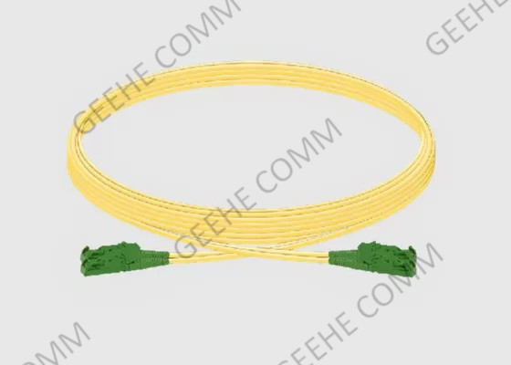 la toppa della fibra di 10m 62.5/125 Ultima Single Mode 850nm cabla la treccia ottica E2000