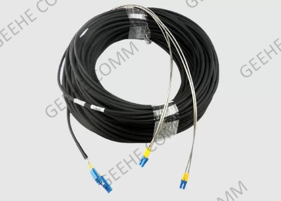 Cavo di toppa a fibra ottica duplex misto di 3.0mm Corning OFNR LC a LC 100M