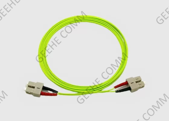 Stivale del tiro uno Sc dei 10 tester al cavo di toppa duplex della fibra dello Sc millimetro per i centri dati