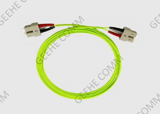 Stivale del tiro uno Sc dei 10 tester al cavo di toppa duplex della fibra dello Sc millimetro per i centri dati