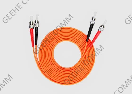 3 st del duplex 62.5/125 del tester OM1 alla fibra Jumper Cable della st