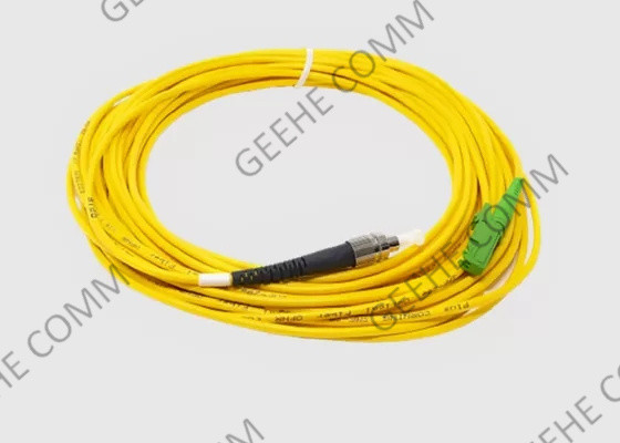 9/125 OS2 di cavo di toppa della fibra di singolo modo del duplex 2.0mm 10m E2000/APC a FC/UPC