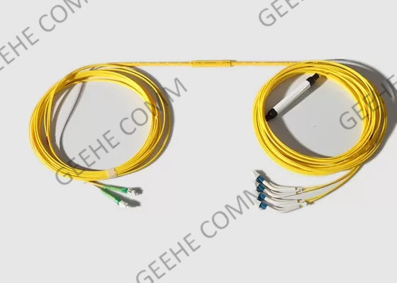 12 cavo a fibra ottica misto della toppa dei cavi 1.8mm 10m LC To LC