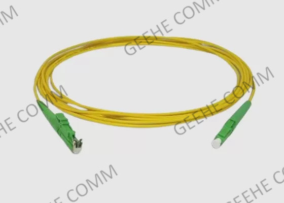 9/125 di cavo di toppa a fibra ottica monomodale OS2 E2000 APC a LC APC
