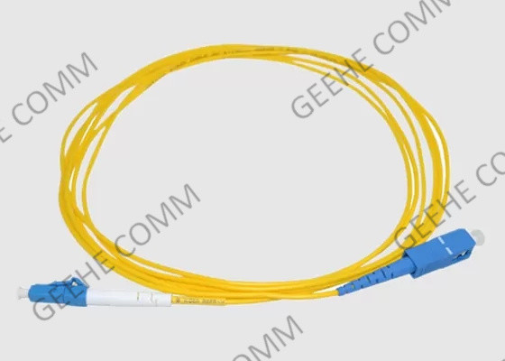 Singolo modo LC al cavo di toppa a fibra ottica dello Sc 2.0mm