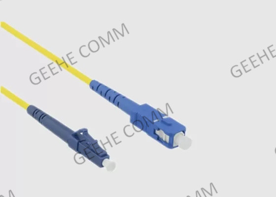 Singolo modo LC al cavo di toppa a fibra ottica dello Sc 2.0mm