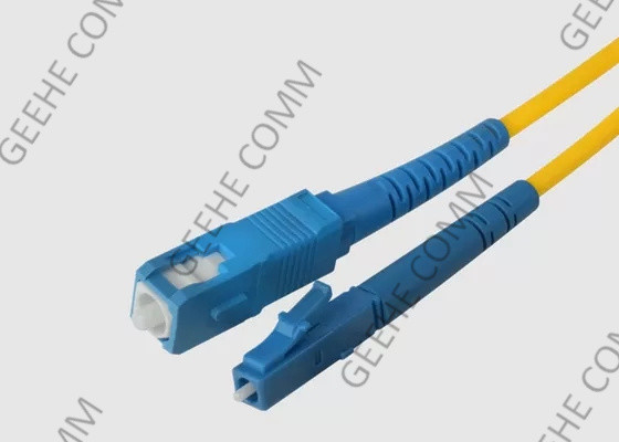 Singolo modo LC al cavo di toppa a fibra ottica dello Sc 2.0mm