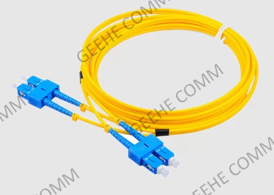 Cavo di toppa dello Sc APC 3.0mm 10m Duplex Fiber Optic