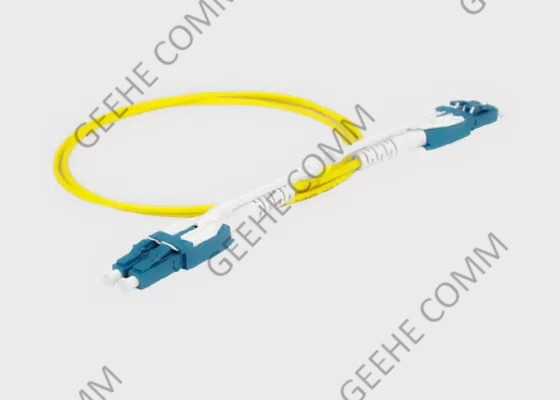 Cavo duplex LC/LC della toppa di SMF G.657A1 10m Uniboot Fiber Optic