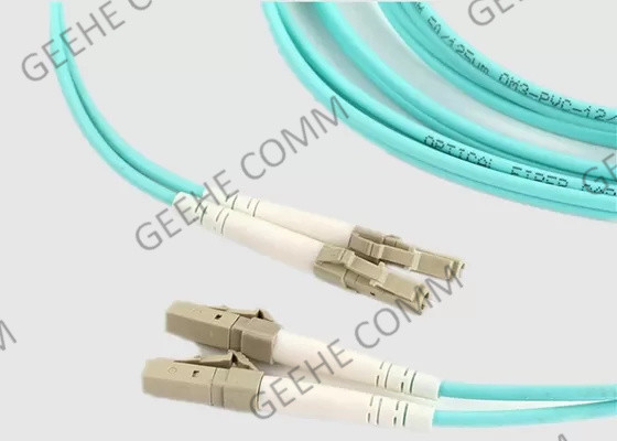 PVC Aqua Jacket Duplex OS2 LC di 3M al cavo a fibre ottiche di singolo modo di LC