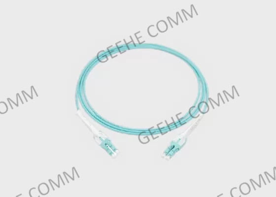 Linguetta 10Gb 40Gb OM3 LC di tirata al cavo duplex della toppa della fibra di LC