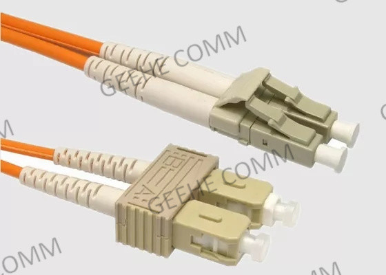 Cavo di toppa a fibra ottica dello Sc del multi duplex OFNR 5M LC di modo