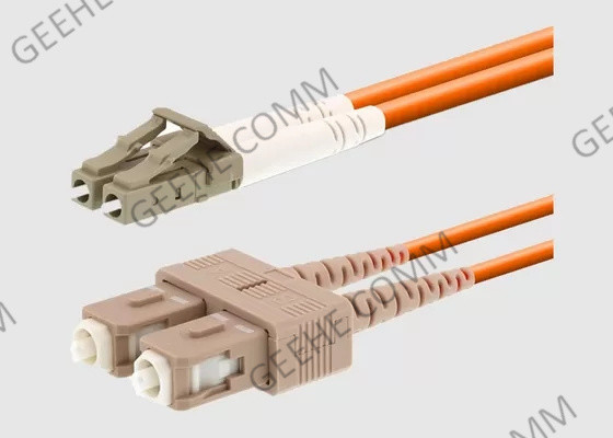 Cavo di toppa a fibra ottica dello Sc del multi duplex OFNR 5M LC di modo