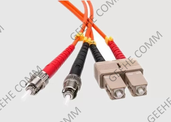 St del duplex al cavo di toppa dello Sc 0.9mm 2M Multimode Fiber Optic