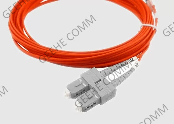 St del duplex al cavo di toppa dello Sc 0.9mm 2M Multimode Fiber Optic