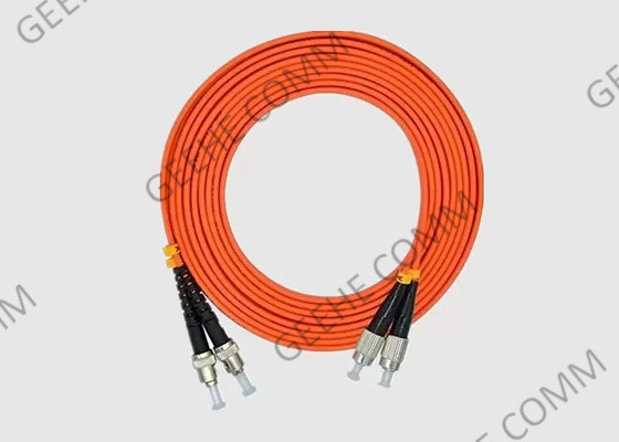 FC al cavo di toppa a fibra ottica misto 1m del duplex OM3 0.9mm della st