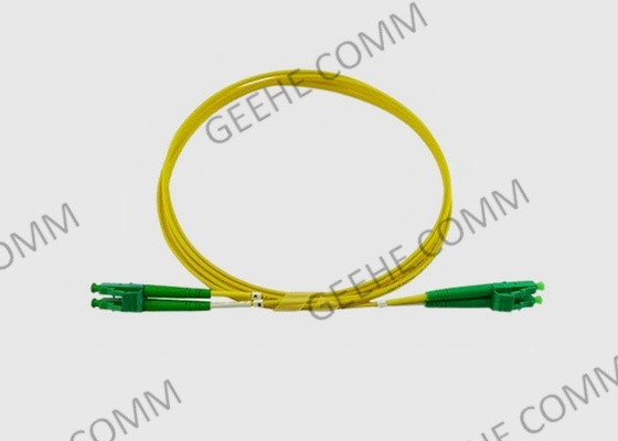 Multi cavo a fibra ottica duplex LC/APC della toppa di modo G657A2 LSZH a LC/APC 10 metri