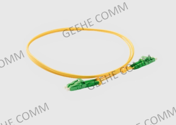 Multi cavo a fibra ottica duplex LC/APC della toppa di modo G657A2 LSZH a LC/APC 10 metri