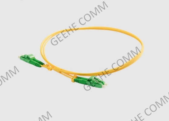 Multi cavo a fibra ottica duplex LC/APC della toppa di modo G657A2 LSZH a LC/APC 10 metri