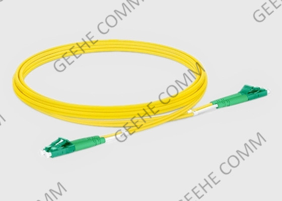 IL LC APC alla toppa a fibra ottica del PVC del singolo modo del duplex OS2 di LC APC cabla 5M 2.0mm