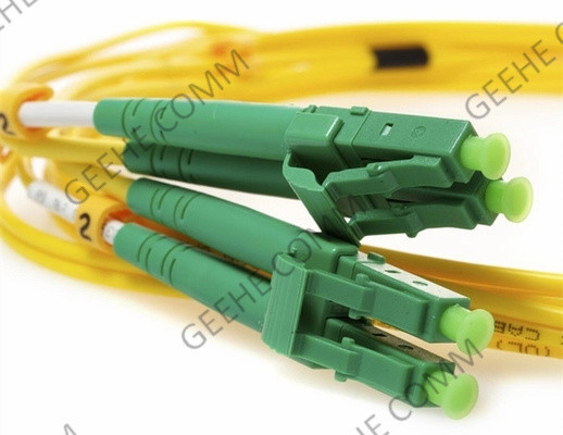 IL LC APC alla toppa a fibra ottica del PVC del singolo modo del duplex OS2 di LC APC cabla 5M 2.0mm
