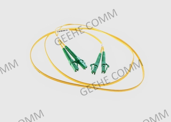 Duplex misto 100M Fiber Patch Cord del PVC di LC-LC G657A (OFNR)