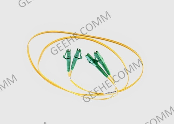 Duplex misto 100M Fiber Patch Cord del PVC di LC-LC G657A (OFNR)