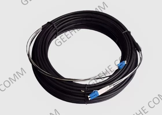 connettore ottico di Jumper With Duplex LC del cavo di toppa di 30M Outdoor Armored Fiber
