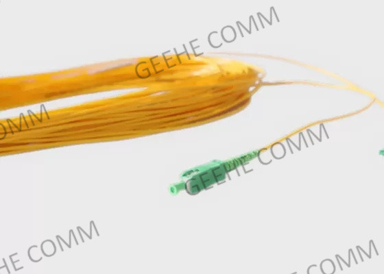 Saltatori a fibra ottica dell'interno dello Sc UPC di modo del PVC di FTTH 2.0mm singoli