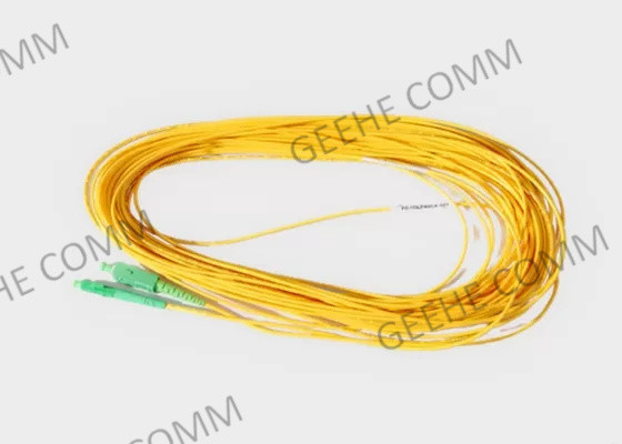 Saltatori a fibra ottica dell'interno dello Sc UPC di modo del PVC di FTTH 2.0mm singoli