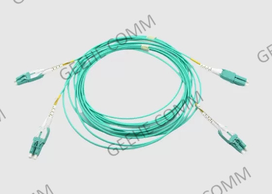 Duplex misto LC/LC Uniboot 50 cavo di toppa dell'acqua OM4 del micron