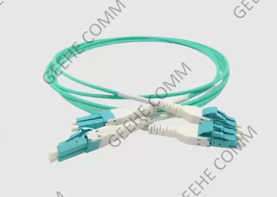 Duplex misto LC/LC Uniboot 50 cavo di toppa dell'acqua OM4 del micron