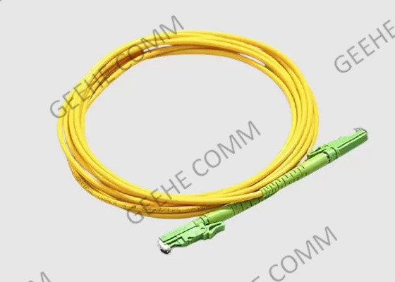 Il simplex del singolo modo OS1 2 metri di toppa della fibra cabla E2000 a LC