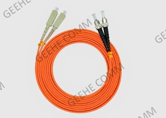 St del saltatore G657A della fibra al cavo di toppa della fibra di singolo modo del duplex 10G dello Sc