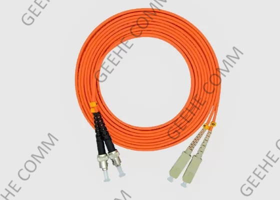 St del saltatore G657A della fibra al cavo di toppa della fibra di singolo modo del duplex 10G dello Sc