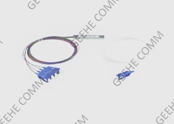 separatore a fibra ottica monomodale di 1x4 Mini Module 900μm SC/UPC LZSH Y