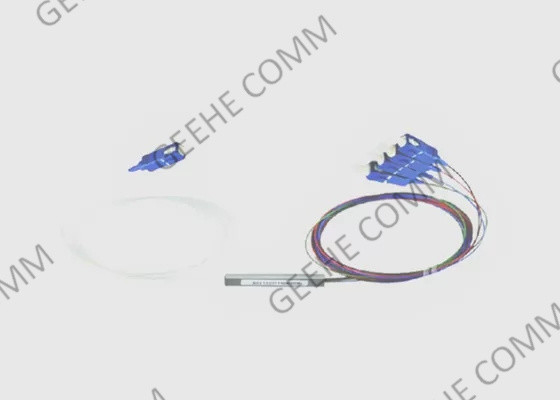 separatore a fibra ottica monomodale di 1x4 Mini Module 900μm SC/UPC LZSH Y