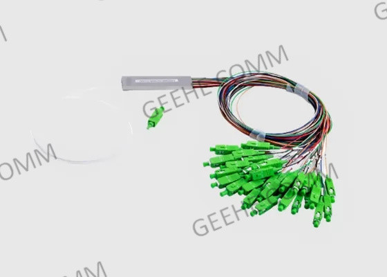connettori monomodali 60/40 della metropolitana SC/APC del separatore della fibra dello SpA 1x 26 spaccati