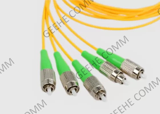 Singolo separatore a fibra ottica 1×4 del contenitore CATV FTTH di ABS di modo di FC UPC