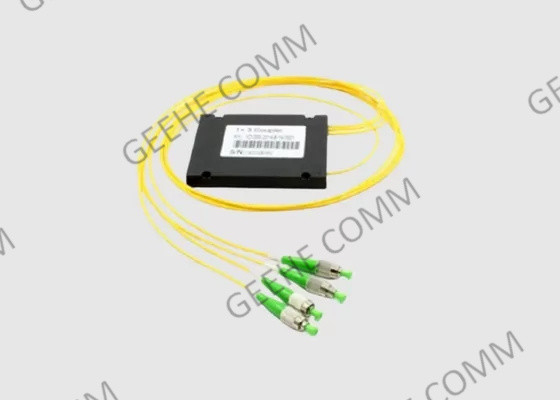 Singolo separatore a fibra ottica 1×4 del contenitore CATV FTTH di ABS di modo di FC UPC