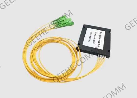 Sc a fibra ottica a forma di scatola del separatore dell'ABS dello SpA 1x4 a UPC per CATV/FTTH