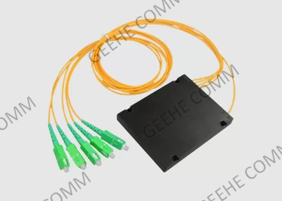 Sc a fibra ottica a forma di scatola del separatore dell'ABS dello SpA 1x4 a UPC per CATV/FTTH