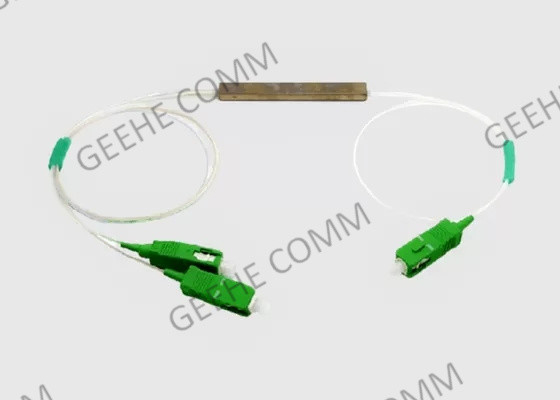 separatore ottico dello Sc APC 0.9mm di 5G 1×2 FTTH con 2 in 1 fuori