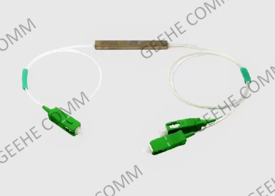 separatore ottico dello Sc APC 0.9mm di 5G 1×2 FTTH con 2 in 1 fuori
