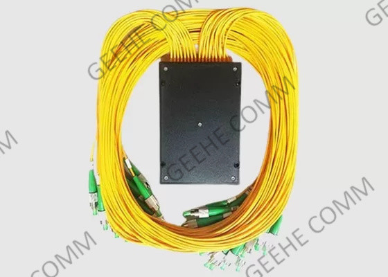 PLC Fibra ottica Cable Splitter 1x64 ABS Box SM 2mm 1m FC connettori APC