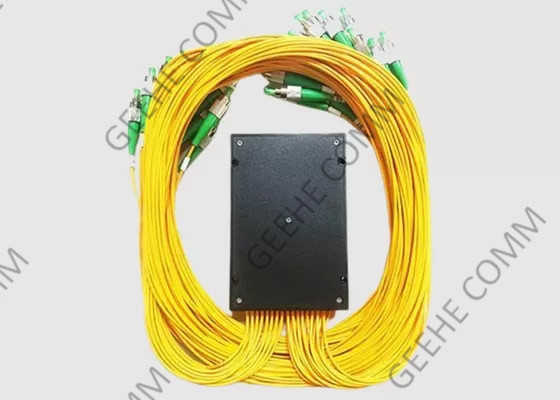 PLC Fibra ottica Cable Splitter 1x64 ABS Box SM 2mm 1m FC connettori APC