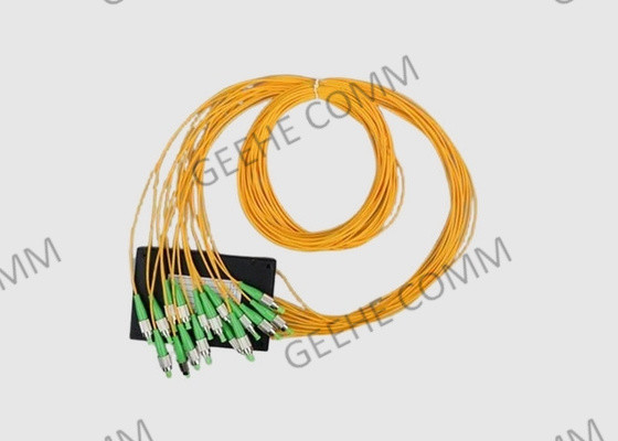 fibra del connettore 1×16 di singolo modo FC APC della fibra di 2.0mm - contenitore ottico di separatore
